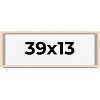 PosterPalooza | Panoramic Classic Modern Yellow Frame - UV Acrylic, Foam Board Backing, Hanging Hardware - 2 of 4