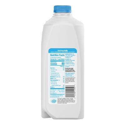 Hood Fat Free Milk - 0.5gal