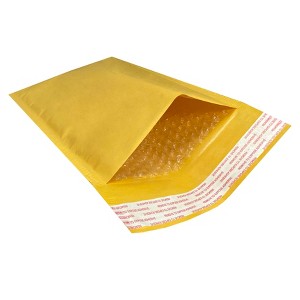 UOFFICE Pack of 1000 Bulk Kraft Bubble Mailers 7.25" x 12" - #1 Self-Seal Padded Envelopes - 1 of 4
