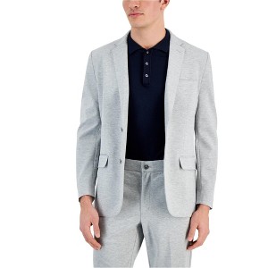 Alfani Mens Heathered Knit Two Button Blazer Jacket - 1 of 1
