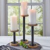 Split P Urban Farmhouse Candle Holder - Tall - 2 of 4