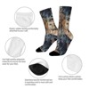 Hunting Dogs Women Printed Crew Socks Funny Funky Socks Soft Polyester Novelty Gifts for Artists Men - 4 of 4