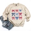 Simply Sage Market Coquette Bow Chart Stars And Stripes Sweatshirt - 3 of 4