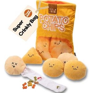 Mental Stimulation& Hide & Seek Plush Treat Dispenser – Boredom-Busting Interactive Burrow Dog Toy - 1 of 4