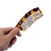 Unique Bargains Durable Hair Straightening Comb For Curly Hair Dark Brown 1 Pc - 4 of 4