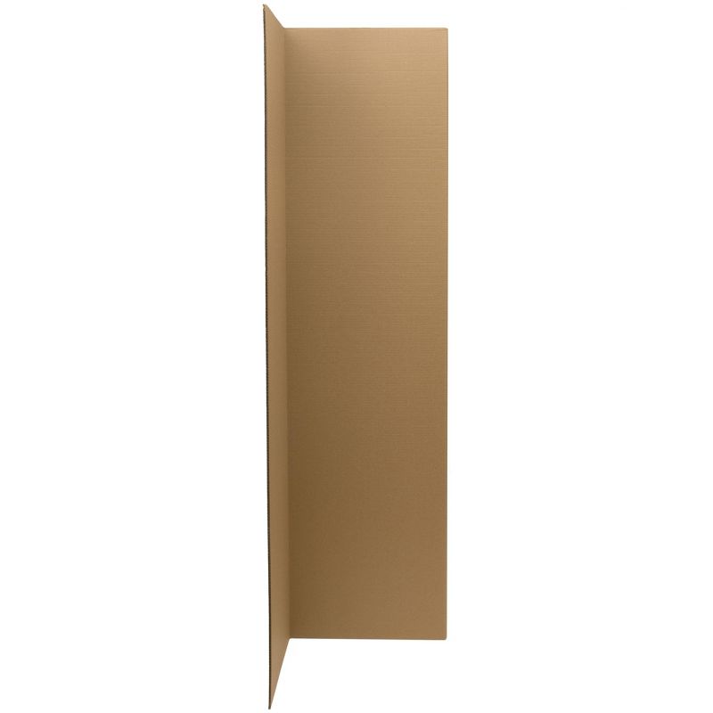 6' Cardboard Room Divider 3 Panel - Oriental Furniture, 4 of 5