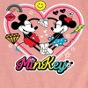 Girls' - Disney - Mickey Minnie Minkey Fitted Short Sleeve Graphic T-Shirt - 2 of 4