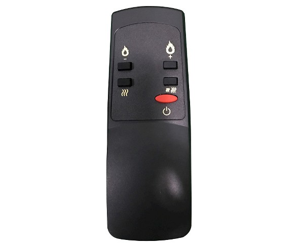 Cambridge CAM30WMEF-1BLK Callisto 30 In. Wall-Mount Electronic Fireplace with Flat Panel and Crystal Rocks