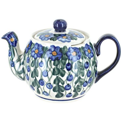 Blue Rose Polish Pottery Pandora Small Teapot