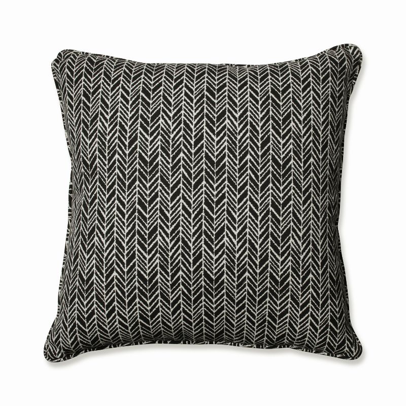 Outdoor/Indoor Herringbone Floor Pillow - Pillow Perfect&#174;, 1 of 6