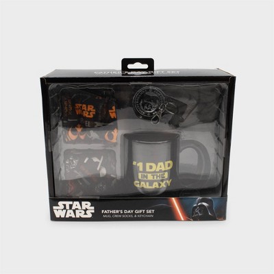 Special Thanks Men's Stars Wars Dad 4pk Socks - Multi 6 - 12