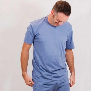 City Threads Men's Soft Organic Cotton Short Sleeve Crew Tee - USA-Made - 1 of 4