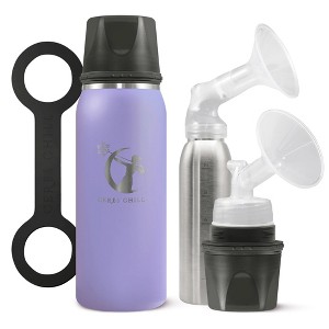 CERES CHILL OG Breastmilk Chiller, Reusable Storage Container, Up to 34 oz. - Up to 20 Hours, Connects w/ Most Pumps - 1 of 4