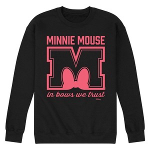 Men's - Disney - Minnie Mouse Graphic Fleece Sweatshirt - 1 of 4