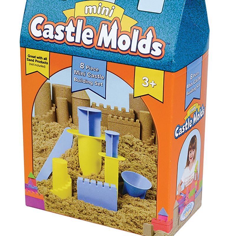 Relevant Play Mini Castle Molds, 8 Per Set, 3 Sets, 3 of 4