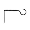 Wrought Iron Twisted Jumbo Bracket Black Powder Coated Finish - Achla Designs: Hand-Made, Colonial Style, Outdoor & Indoor Use, 14" Length - 2 of 4