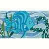 Jellybean Undersea Tranquility Doormat, 20" x 30" – Serene Ocean Scene with Sea Life for Indoor or Outdoor Entryways - 2 of 3