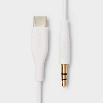 3' USB-C to Aux Cable - heyday™ White