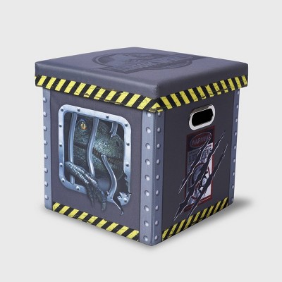 Jurassic World Warning Storage Bin