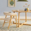 Saracina Home 5pc Round Dining Table Set with Solid Wood Chairs - 4 of 4