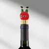 Unique Bargains Santa Claus Bottle Stopper Zinc Alloy PTR Red Green Black Gold Tone 3.94"x0.98"x0.79" 1 Pc - 2 of 3