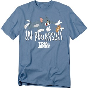 Tom And Jerry Movie In Pursuit Adult T-Shirt - 1 of 4