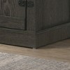 58" TV Stand with 2 Open Shelves, 2 Barn Style Cabinets, and Cable Management for Living Room and Bedroom - 4 of 4