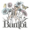 Women's Bambi Floral Sketch T-Shirt - 2 of 4