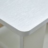 Sapphtopaz Coffee Table Modern Living Room Furniture Double Layered Coffee Table Walnut Textured Dining Table for Home Small Space - 2 of 4