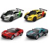 RaceXCale: Master Racer - 1:43 Scale G5 & G6, 4 Magnetic Cars w/ Headlights - 4 of 4
