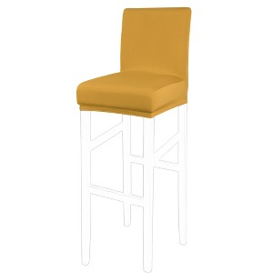PiccoCasa Bar Pub Counter Height Side Stretch Chair Covers with Elastic Band - 1 of 4