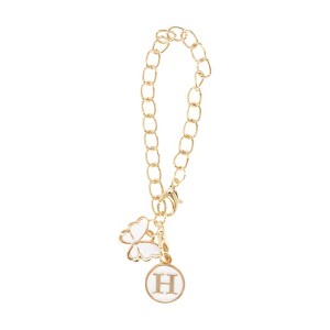 Unique Bargains Butterfly Heart Cup Chain Charm Water Cup Pendant 1 Pc - 1 of 4
