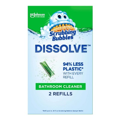 Scrubbing Bubbles Dissolve Bathroom Cleaner Pods Refill - 2pk/0.28oz