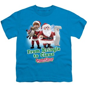 Boys' Santa Claus Is Comin To Town Kringle To Claus T-Shirt - 1 of 4