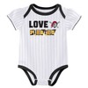 MLB Pittsburgh Pirates Infant Girls' 3pk White Bodysuit - 2 of 4