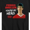 Boys' - Ferris Bueller's Day Off - Ferris My Hero Short Sleeve Graphic T-Shirt - 2 of 4