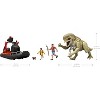 Jurassic World Rebirth Storypack with Raft, Villain Dino1, Adult, Child & Aquilops, Island Escape - 2 of 4