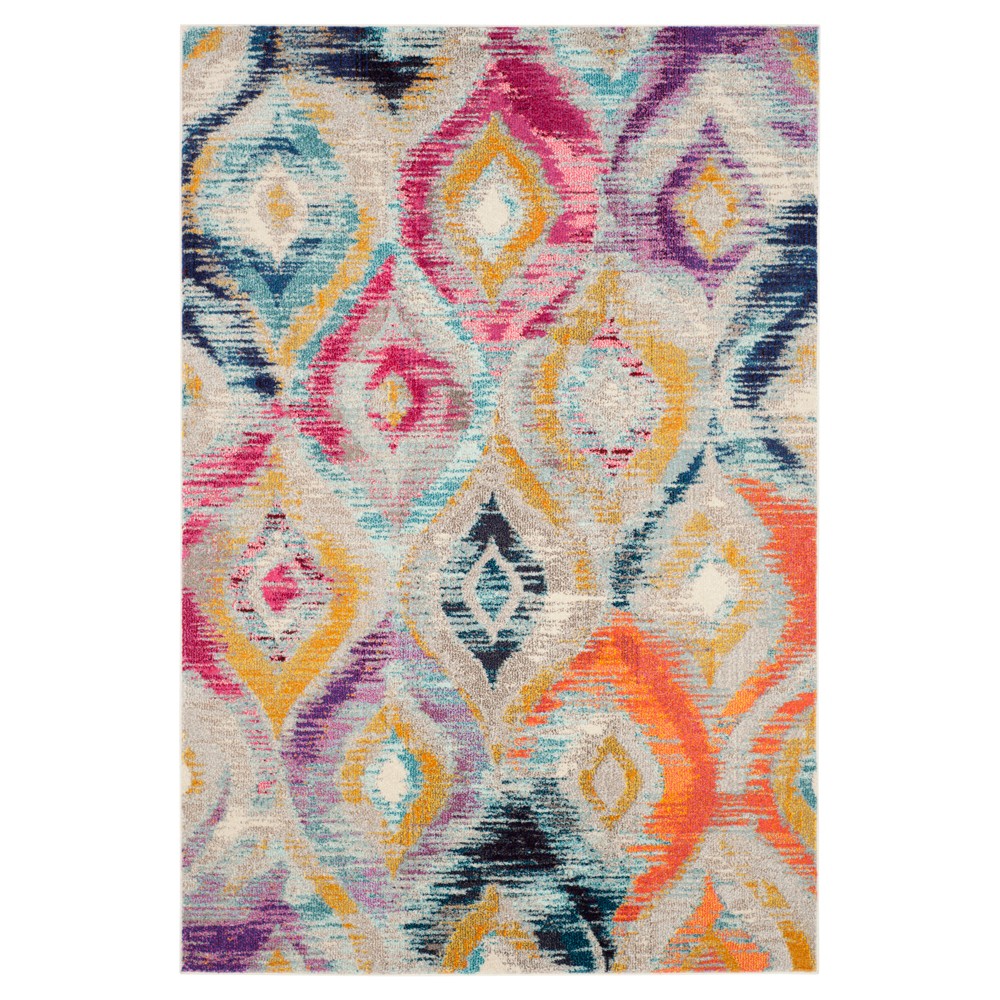 6'7inx9'2in Loria Monaco Rug Multi - Safavieh