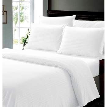 Noble House Easy Care 1800 Embossed 6pc Wrinkle Resistant  Super Soft Sheet Set With 18" Deep Pockets