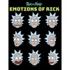 Men's Rick And Morty Emotions of Rick T-Shirt - 2 of 4