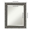 Amanti Art Filigree Beveled Framed Bathroom Vanity Wall Mirror - 3 of 4