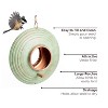 Good Directions Steel Verde Multi-Perch Fly-Thru Novelty Bird Feeder 10" - 2 of 4