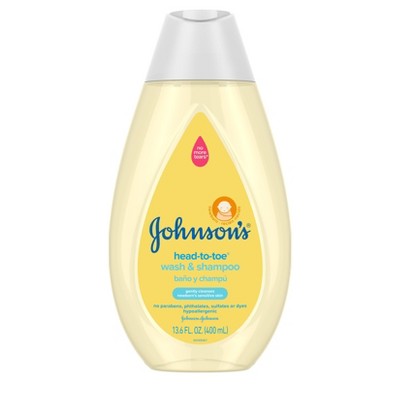 Johnson's Head-To-Toe Baby Wash and Shampoo - 13.6 fl oz