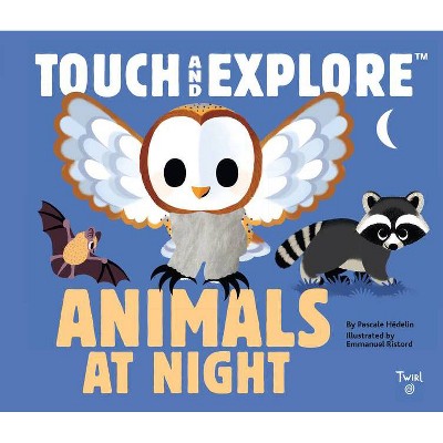 Touch and Explore: Animals at Night - by  Pascale Hedelin (Hardcover)