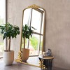 36"x24"Iron Round Corner Rectangle Three Color Swivel Hardware Hanging Mirror - 2 of 4
