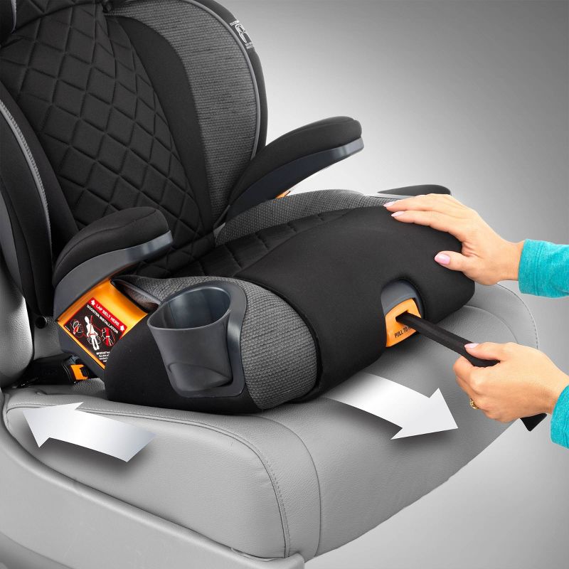 Chicco KidFit Zip Plus 2-in-1 Belt Positioning Booster Car Seat, 6 of 15