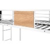 VYNXARIA Metal Twin over Full Bunk Bed with Trundle ¨C Space-Saving Comfort - 4 of 4