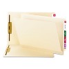 Smead TUFF Laminated Fastener Folders with Reinforced Tab, 0.75" Expansion, 2 Fasteners, Letter Size, Manila Exterior, 50/Box - 2 of 4