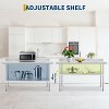 Stainless Steel Prep Table with Backsplash & Adjustable Shelf, 2-Tier NSF Certified Commercial Work Table for Home Restaurant Hotel - 4 of 4