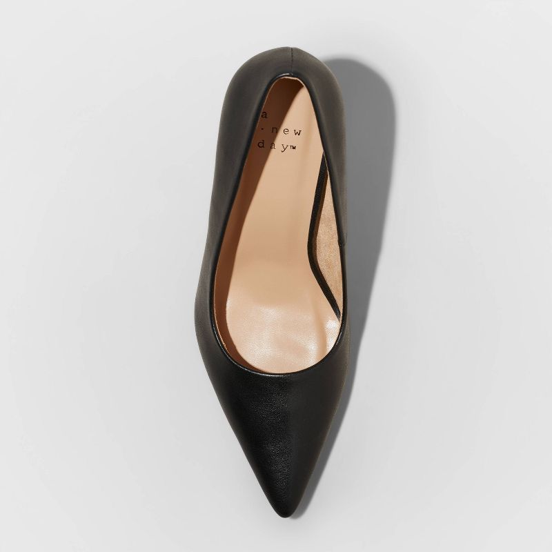  Women's Tara Pointed Toe Pumps with Memory Foam Insole - A New Day™, 3 of 11